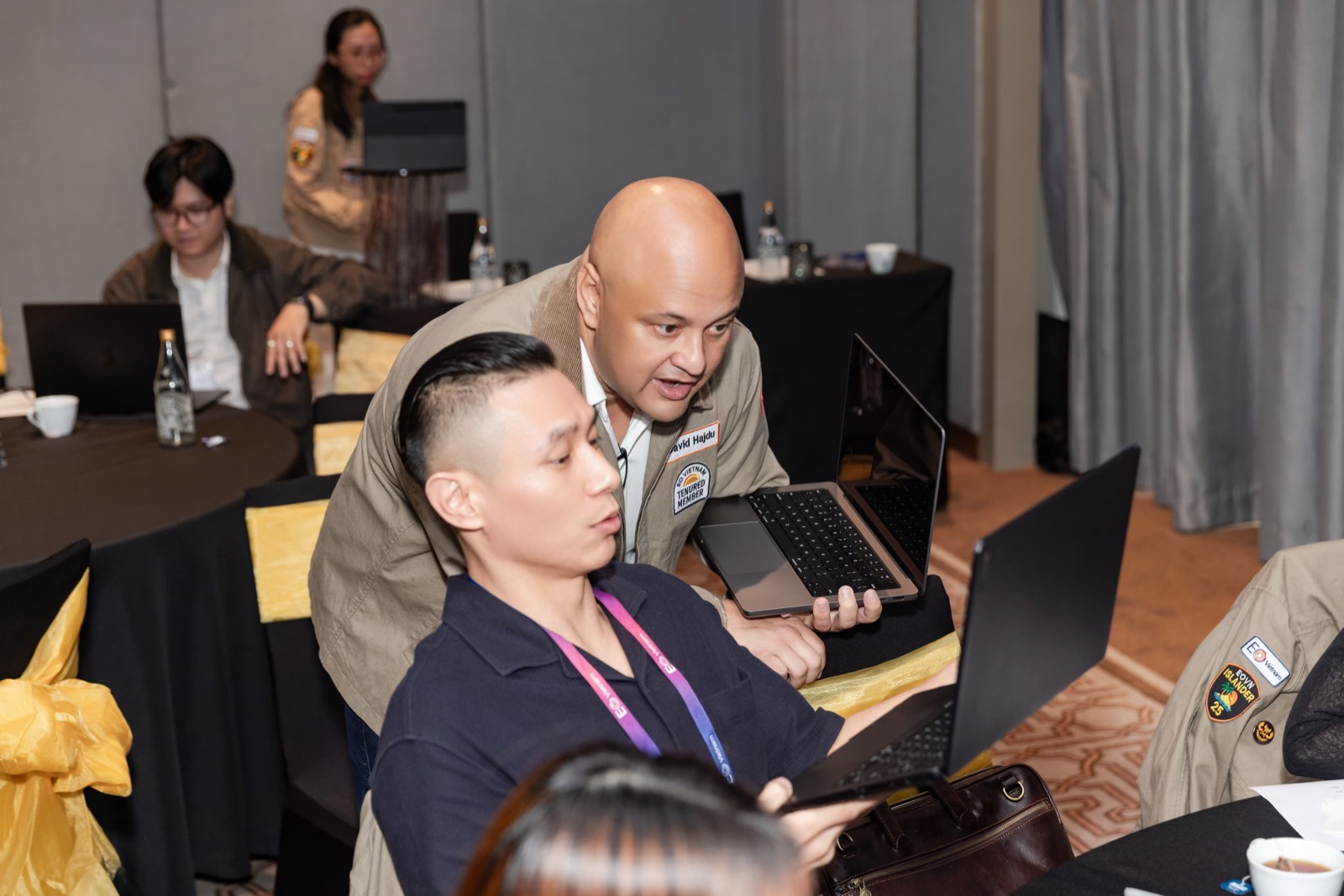 EO members' workshop on building an AI hiring system for scaling teams