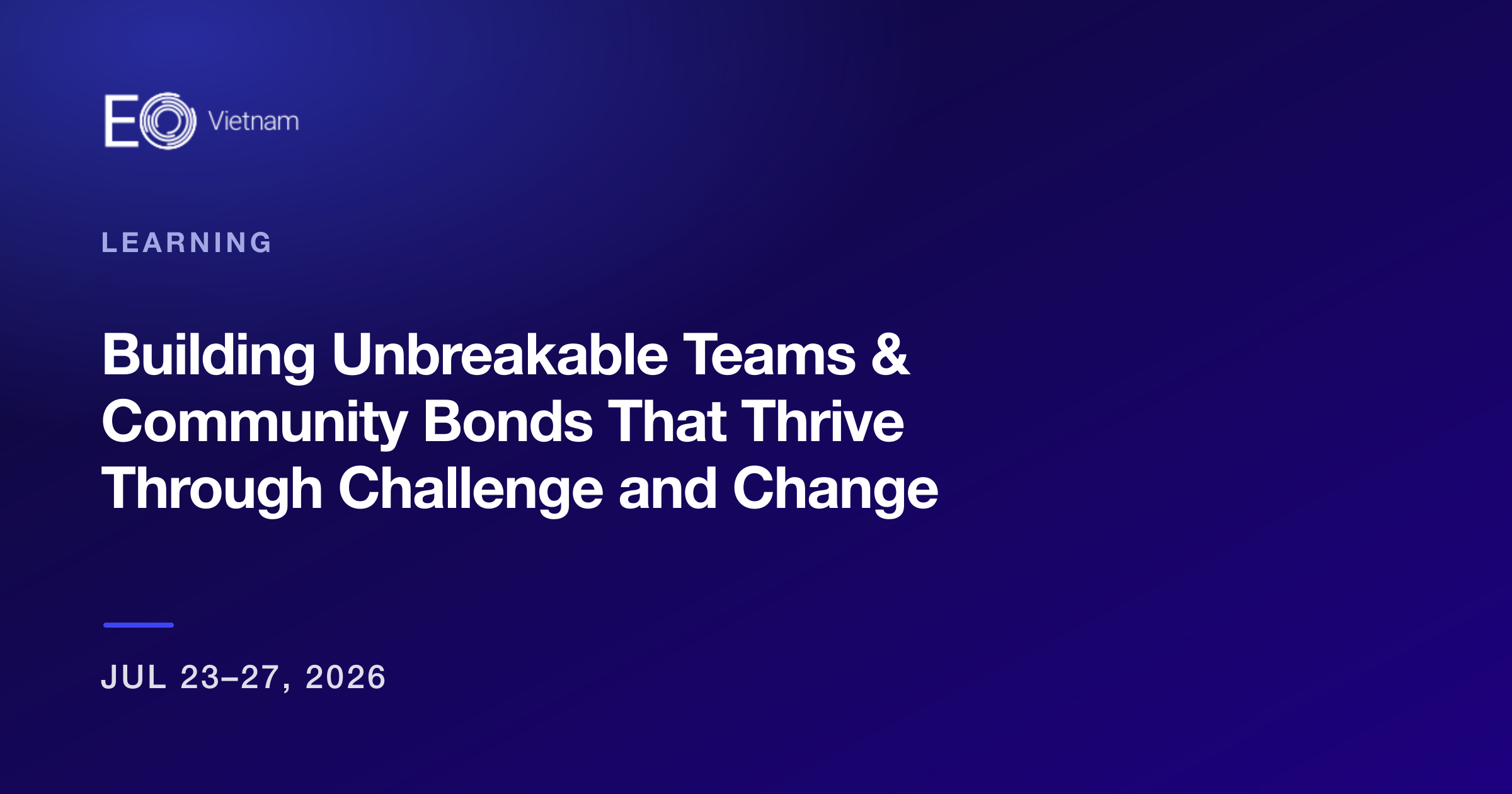 Building Unbreakable Teams & Community Bonds That Thrive Through Challenge and Change